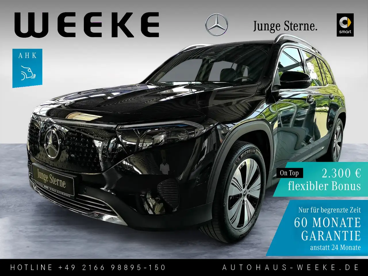 Mercedes-Benz EQB 350 4Matic Progressive+ANHÄNGERKUPPLUNG+SMAR — Mönchengladbach