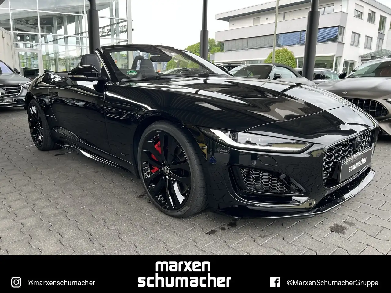 Jaguar F-Type F-TYPE Cabrio 5L V8 RWD Black+P450+PerfSitz+Pixl — معرض صور السيارة 11
