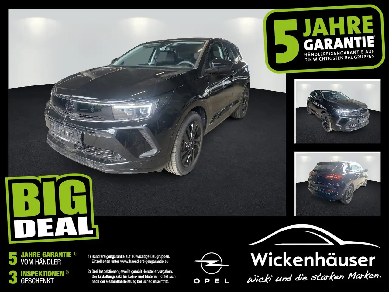 Opel Grandland 1.2 GS Line Alcantara+LED+Navi+SHZ+360 — Dachau