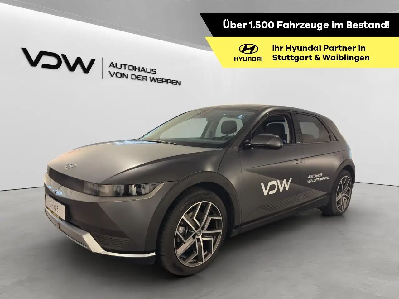 Hyundai IONIQ 5 TECHNIQ 4WD+GLASDACH+SITZPAKET+MATTLACK! Klima — Stuttgart
