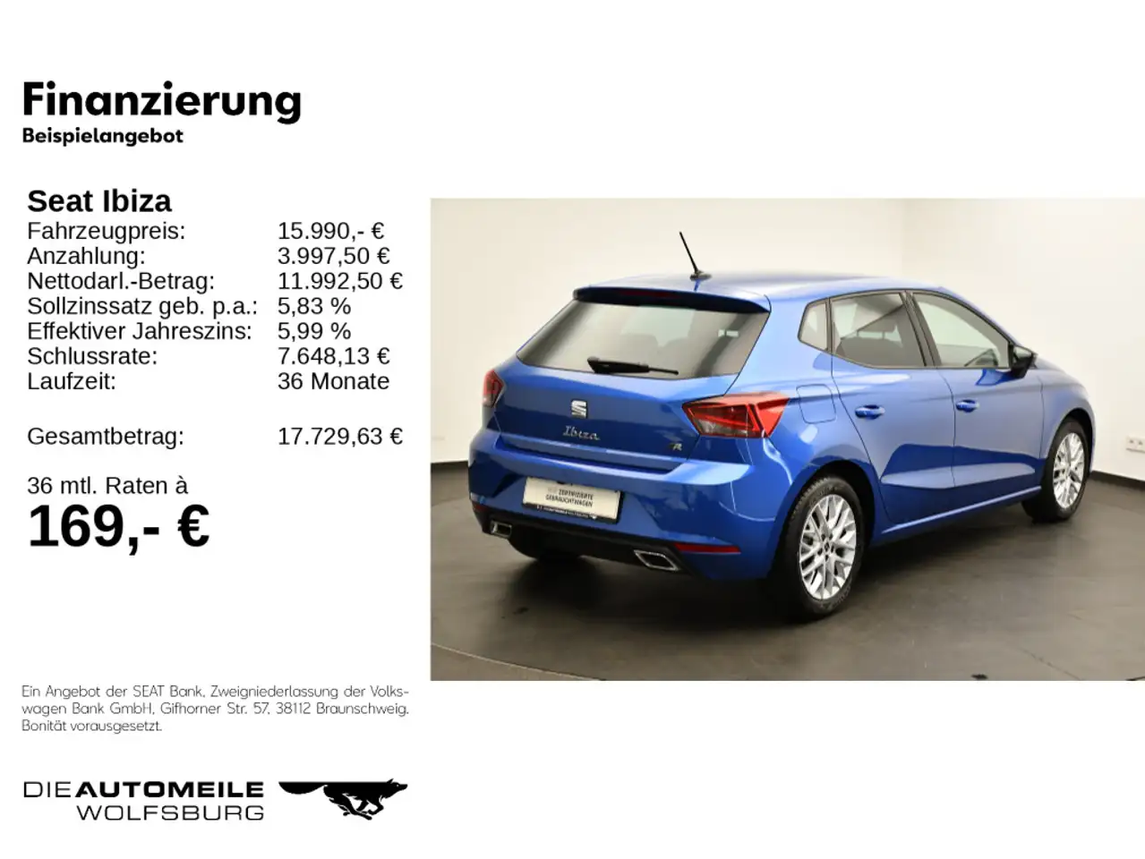 SEAT Ibiza 1.0 TSI FR LED/Navi/Rückfahrkam — Galería del vehículo 2