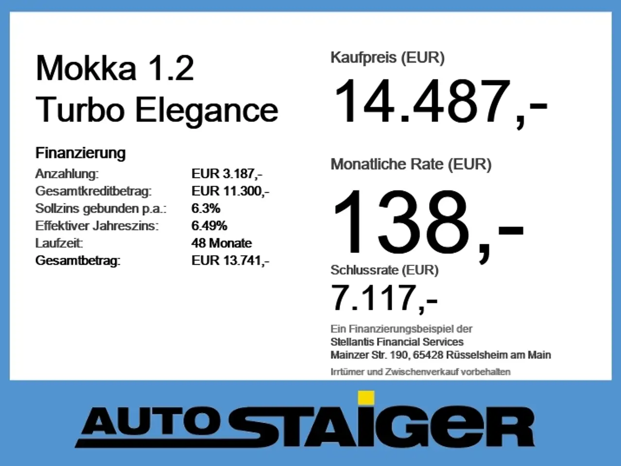 Opel Mokka 1.2 Turbo Elegance LED+SHZ+Winterp.+Kam. — Vehicle gallery 6