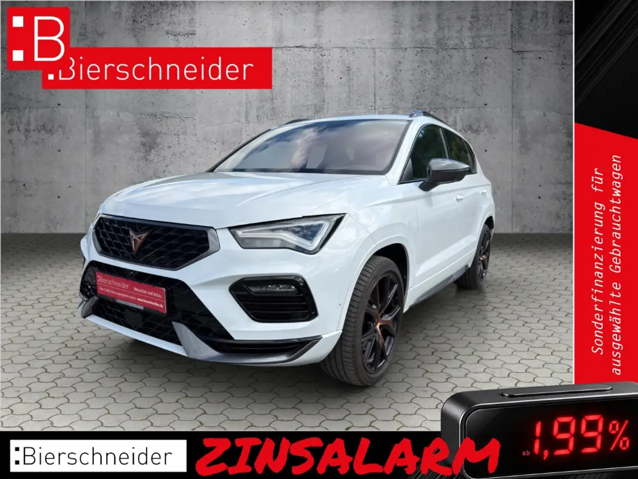 CUPRA Ateca 2.0 TSI DSG 4Drive VZ 5-J-GARANTIE AHK EL.SITZ BEA — Beilngries