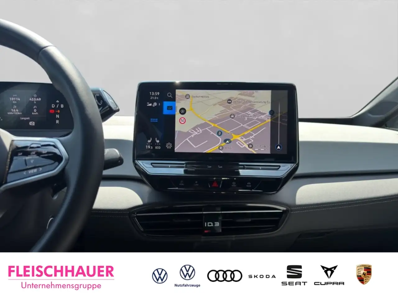 Volkswagen ID.3 Move Pro 150KW LED+CarPlay+Navi+ACC+RearView+PDC- — معرض صور السيارة 14