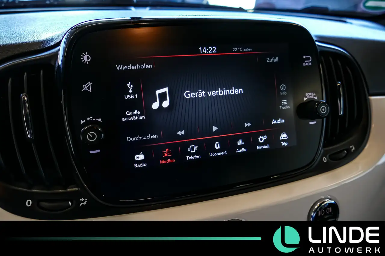 Fiat 500 | CARPLAY | TEMPOMAT | KLIMA | DAB — معرض صور السيارة 12