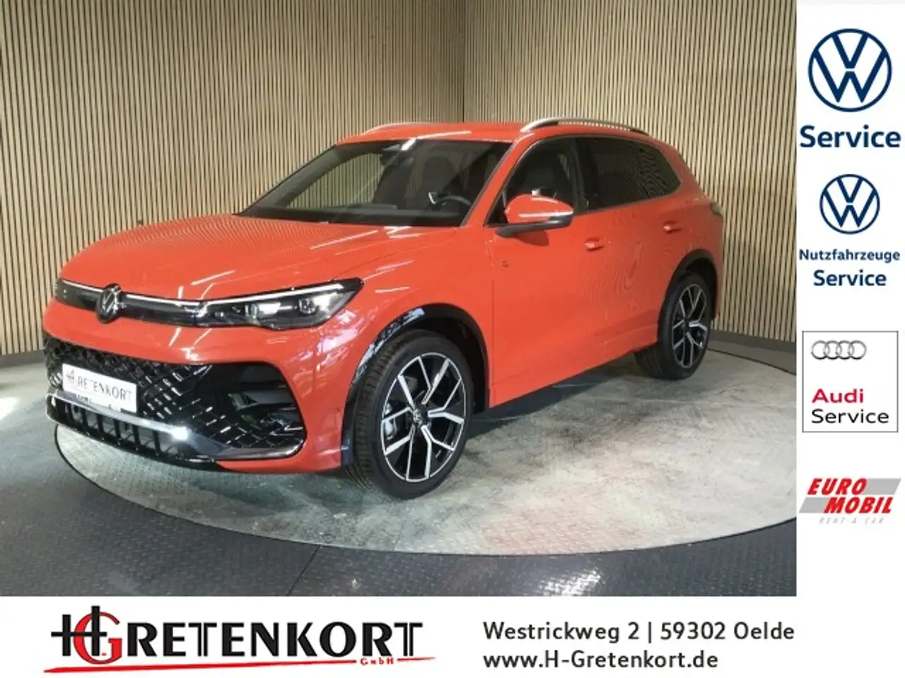 Volkswagen Tiguan R-Line 1.5 eTSI DSG AHK Kessy 20 Zoll 5J Garantie — Oelde