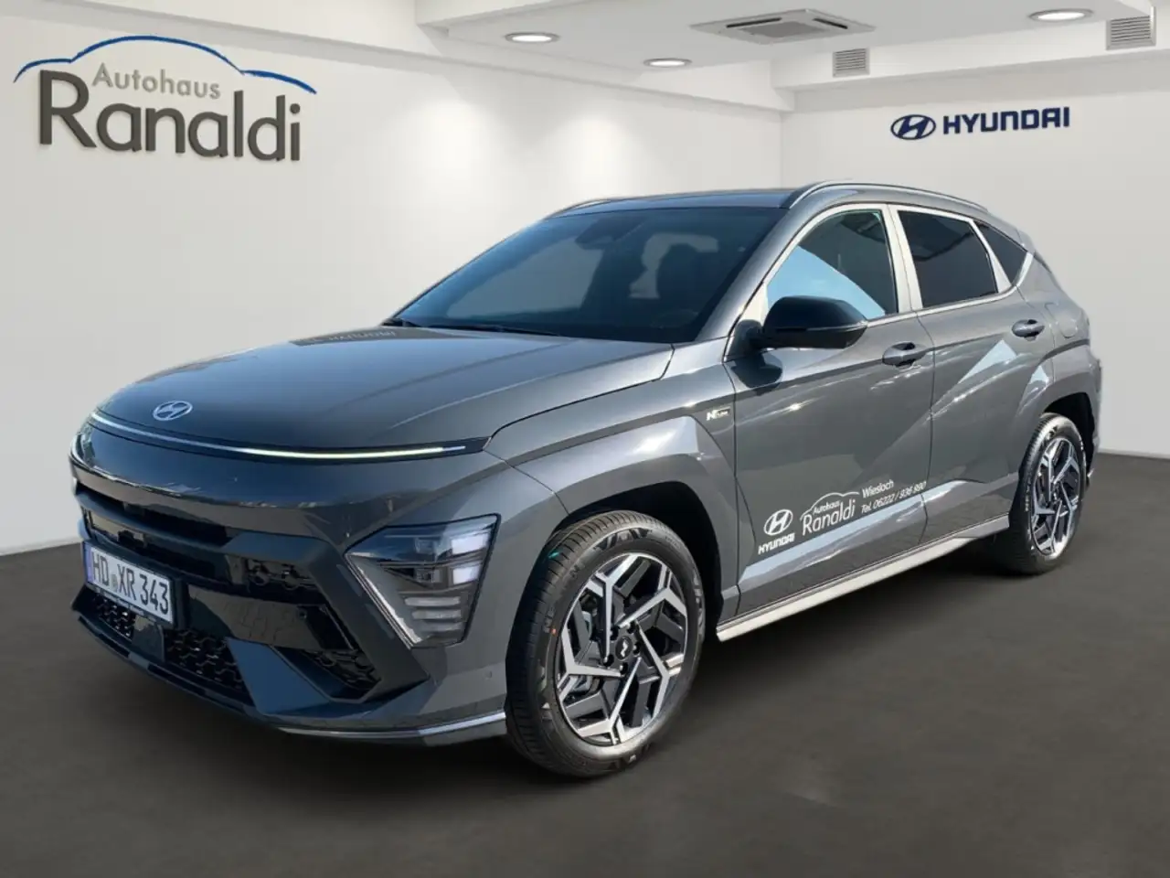 Hyundai KONA 1.0T-GDi DCT 2WD N-Line+Ultimatepaket — Wiesloch