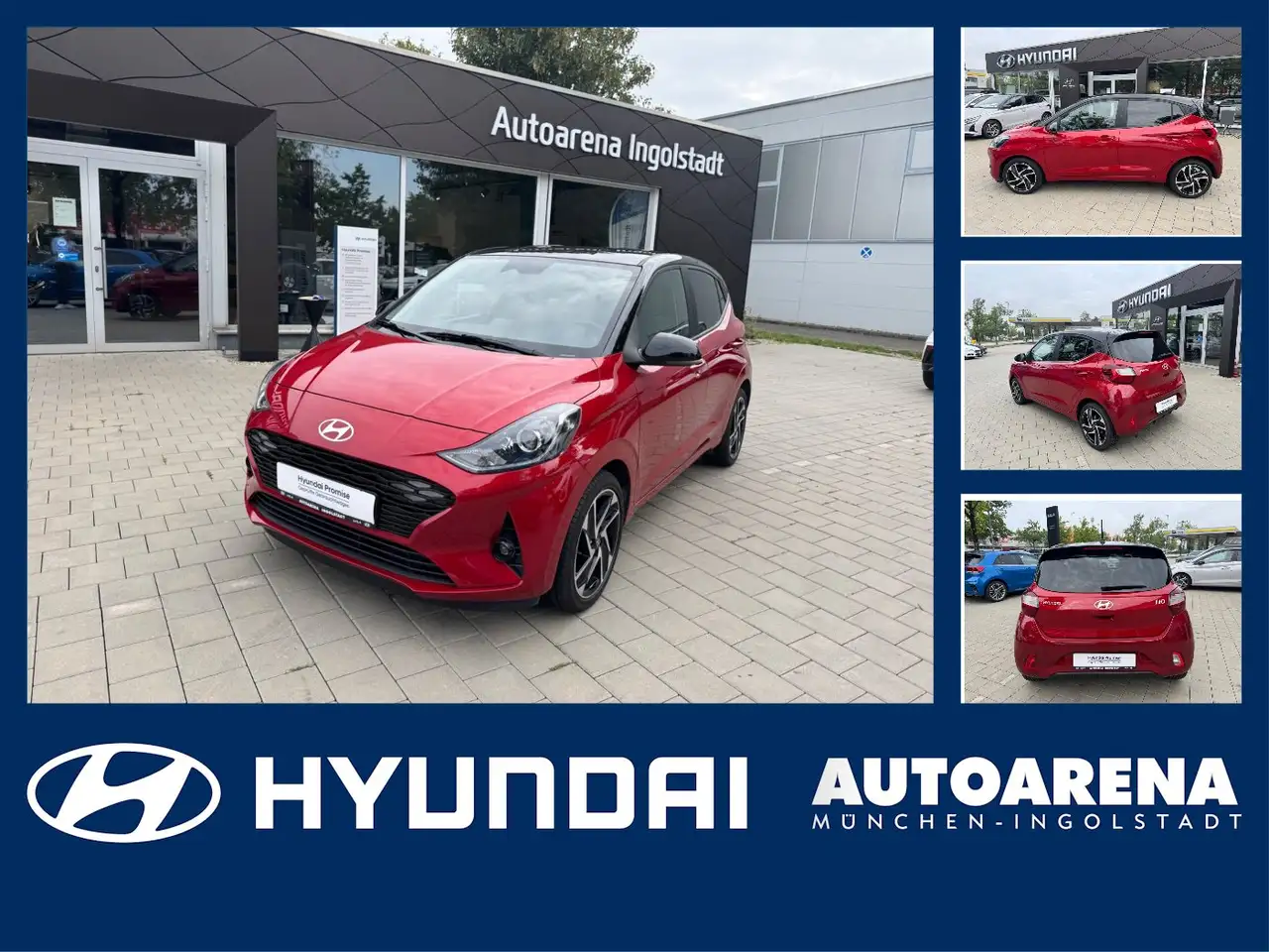 Hyundai i10 1.2 Prime Facelift Fernlichtass. Kam. KlimaA — Ingolstadt
