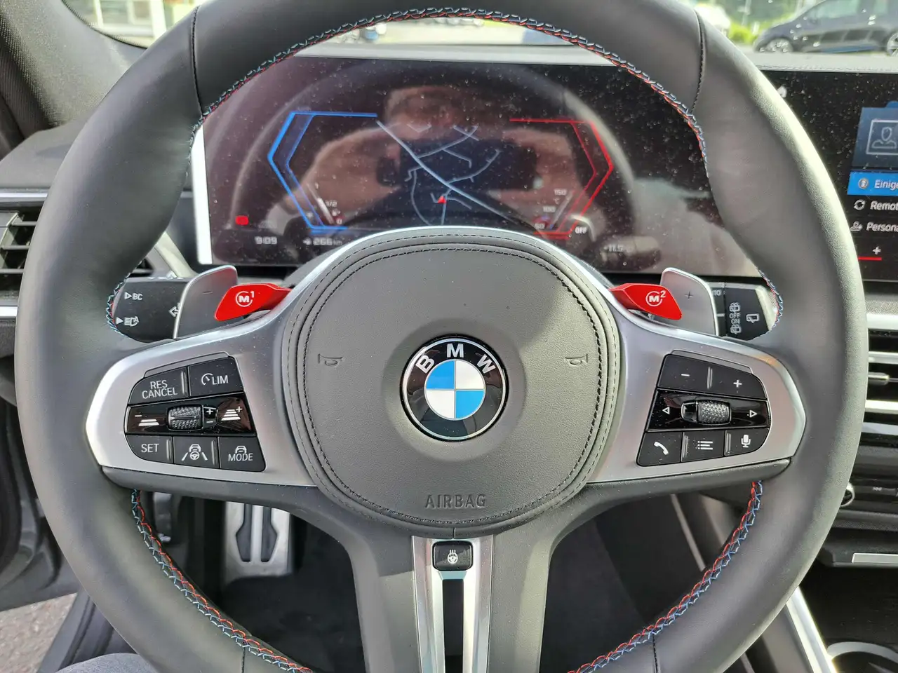BMW M3 Competition M XDR M Drivers P. HK HiFi DAB — معرض صور السيارة 15