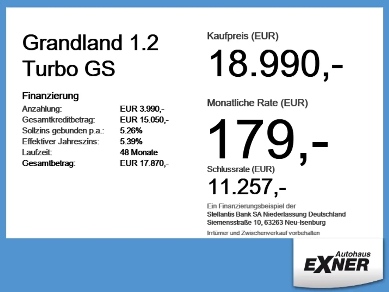Opel Grandland 1.2 Turbo GS ACC+LED+2xKlima+360+Kam. — معرض صور السيارة 6