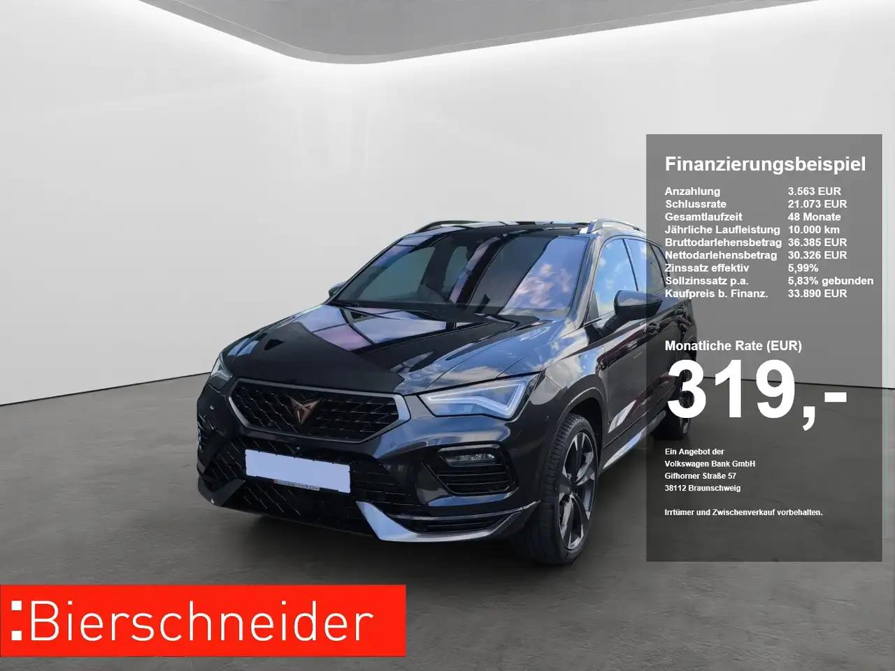 CUPRA Ateca 2.0 TSI DSG 4Drive — Regensburg