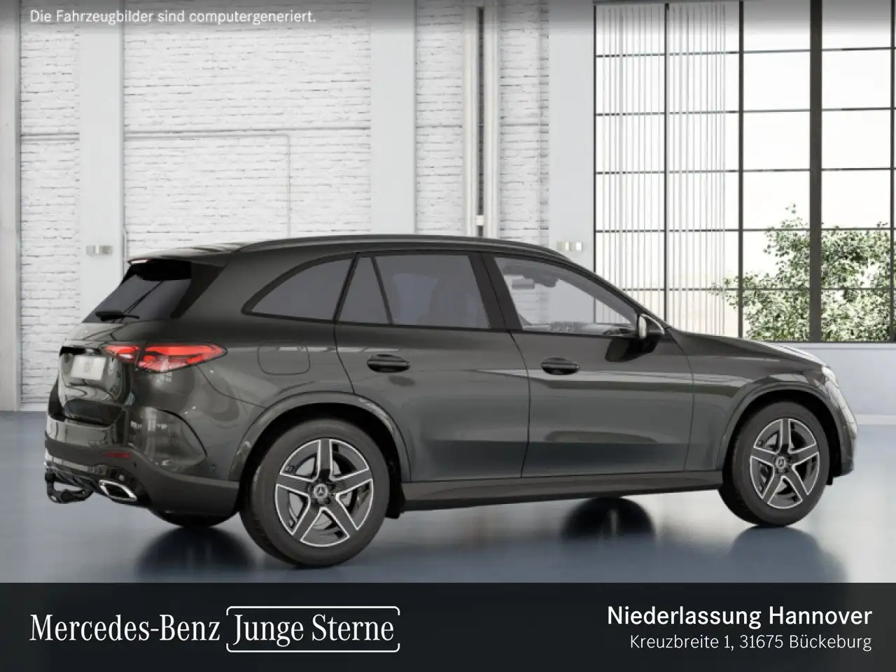 Mercedes-Benz GLC 200 4M AMG+NIGHT+AHK+LED+KAMERA+TOTW+KEYLESS — Vehicle gallery 16