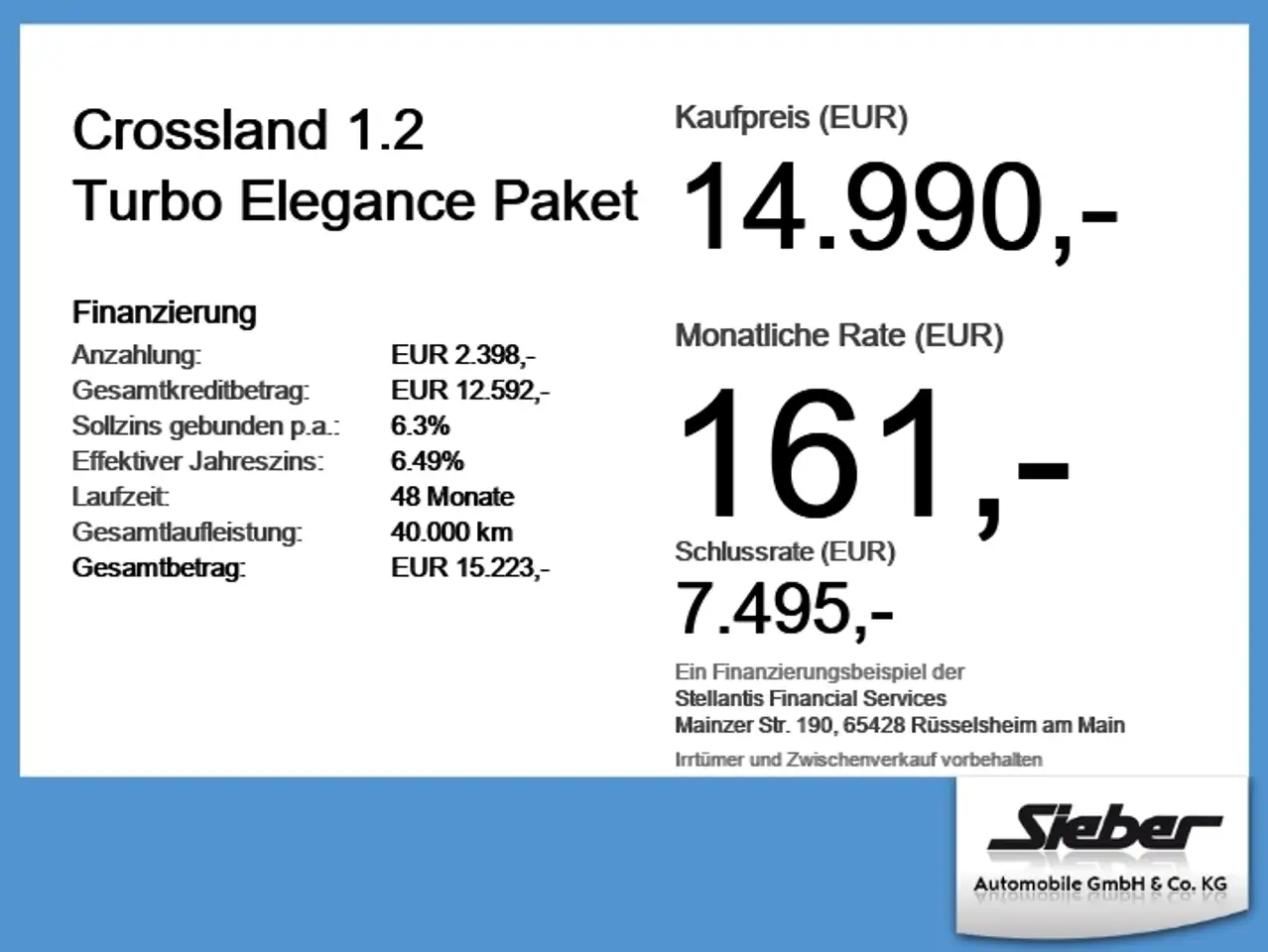 Opel Crossland 1.2 Turbo Elegance Paket Rückfahrkamera — معرض صور السيارة 6
