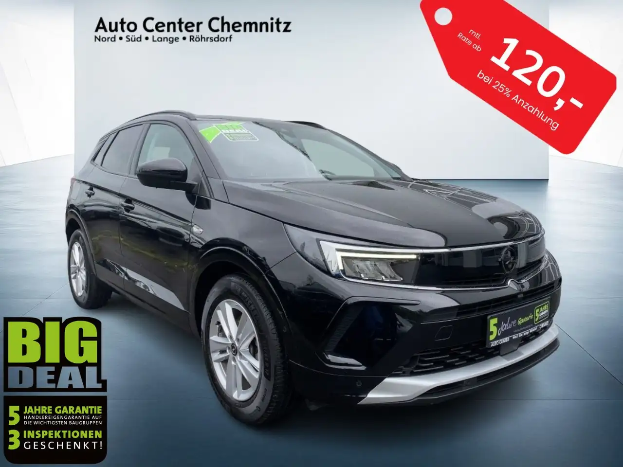 Opel Grandland 1.2 Enjoy LED/KlimaA/SHZ/LHZ/PDC/Kamera — Chemnitz