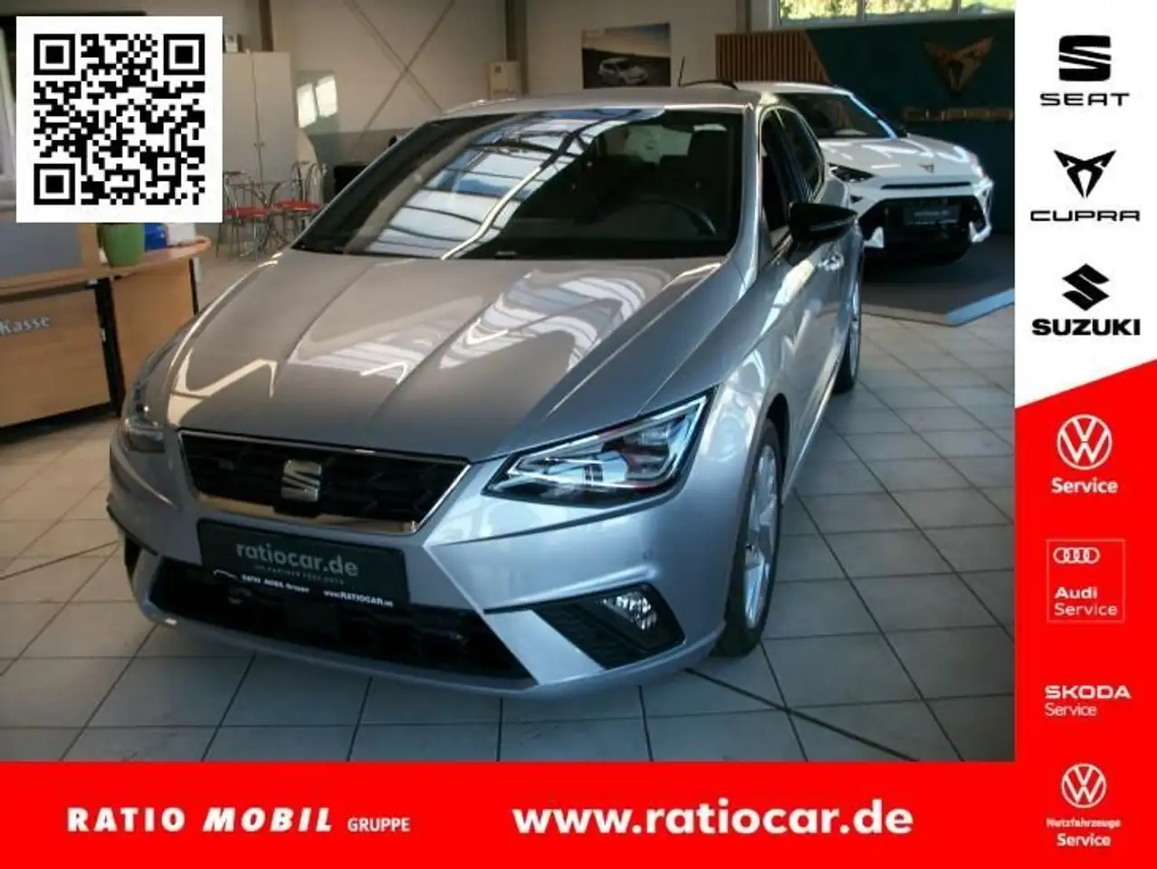 SEAT Ibiza IBIZA FR 1.0 TSI NAVI EINPARKH. DAB+ TEMPOMAT — Thum