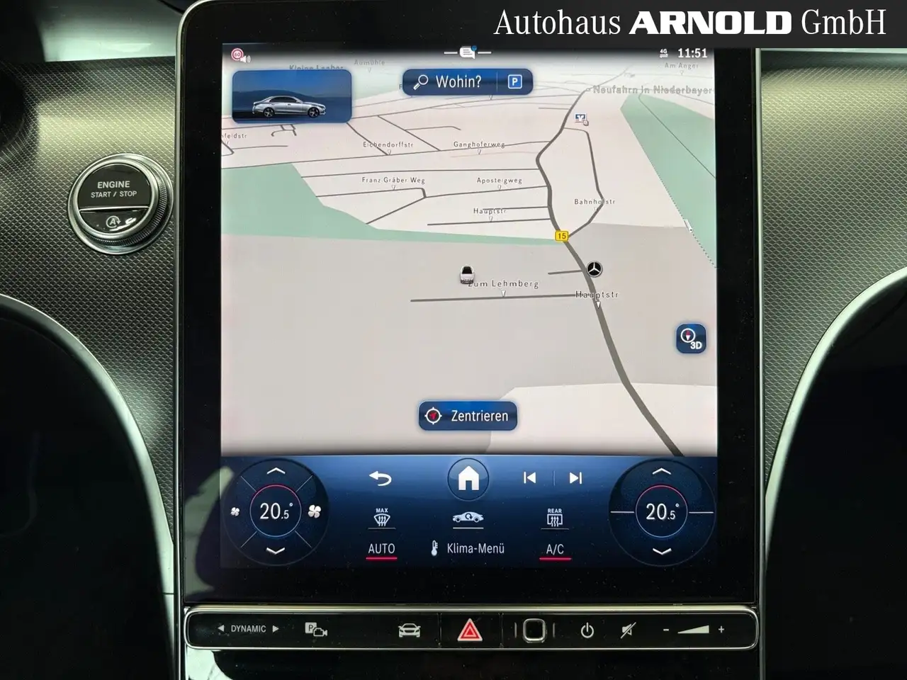Mercedes-Benz C 180 C 180 Avantgarde 360° Lenkradh. Vorr.-DISTRONIC — معرض صور السيارة 10