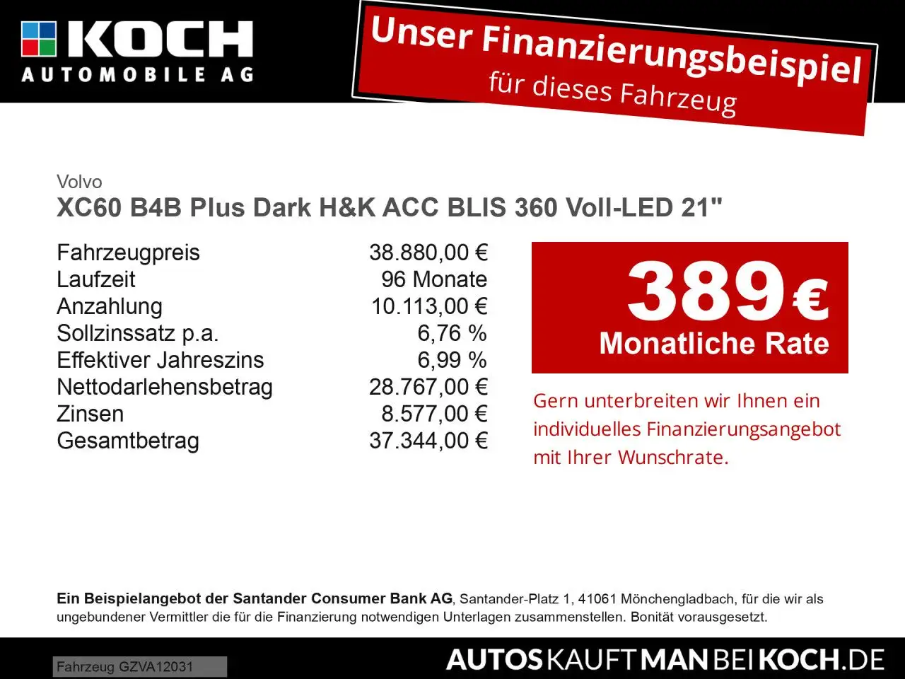 Volvo XC60 B4B Plus Dark H&K ACC BLIS 360 Voll-LED 21" — معرض صور السيارة 2
