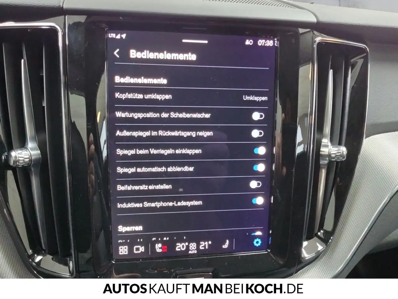 Volvo XC60 B4B Plus Dark H&K ACC BLIS 360 Voll-LED 21" — معرض صور السيارة 32