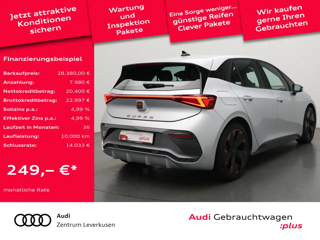 CUPRA Born 170 ACC 360° NAVI KAM KEYLESS SHZ LED — Vehicle gallery 2