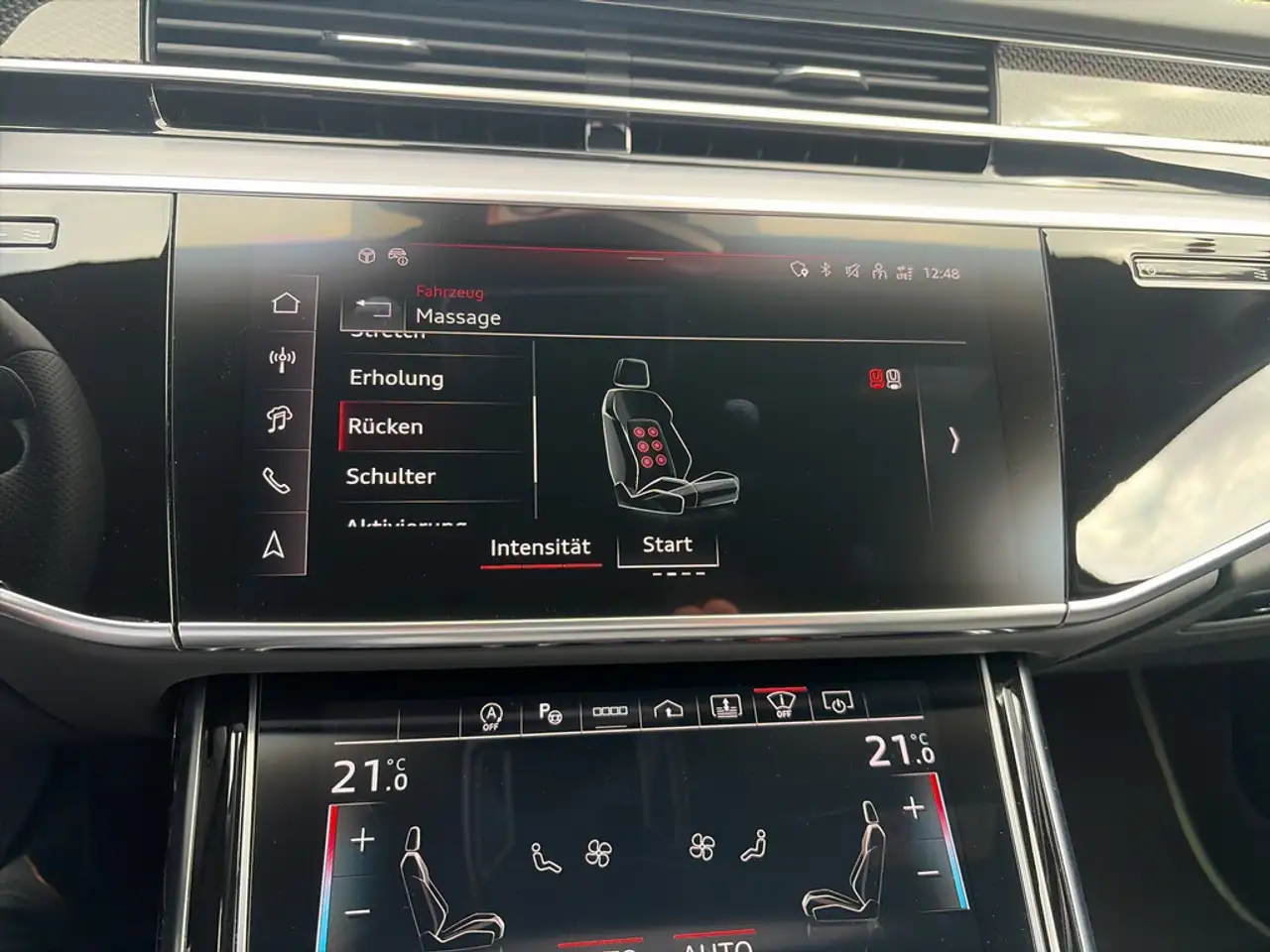 Audi A8 60TFSI S line Black+/Exclusive/187UPE/Vollleder/Digi Matrix/HuD/360 — Vehicle gallery 27
