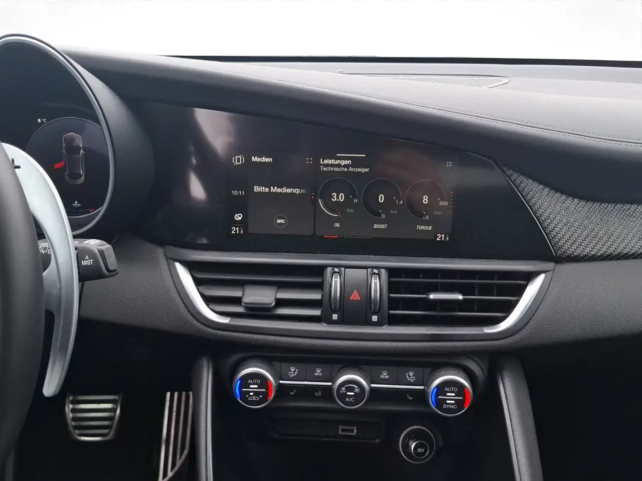 Alfa Romeo Giulia Quadrifoglio 2.9 V6 Bi-Turbo Kam.+KeyLess — Galería del vehículo 15