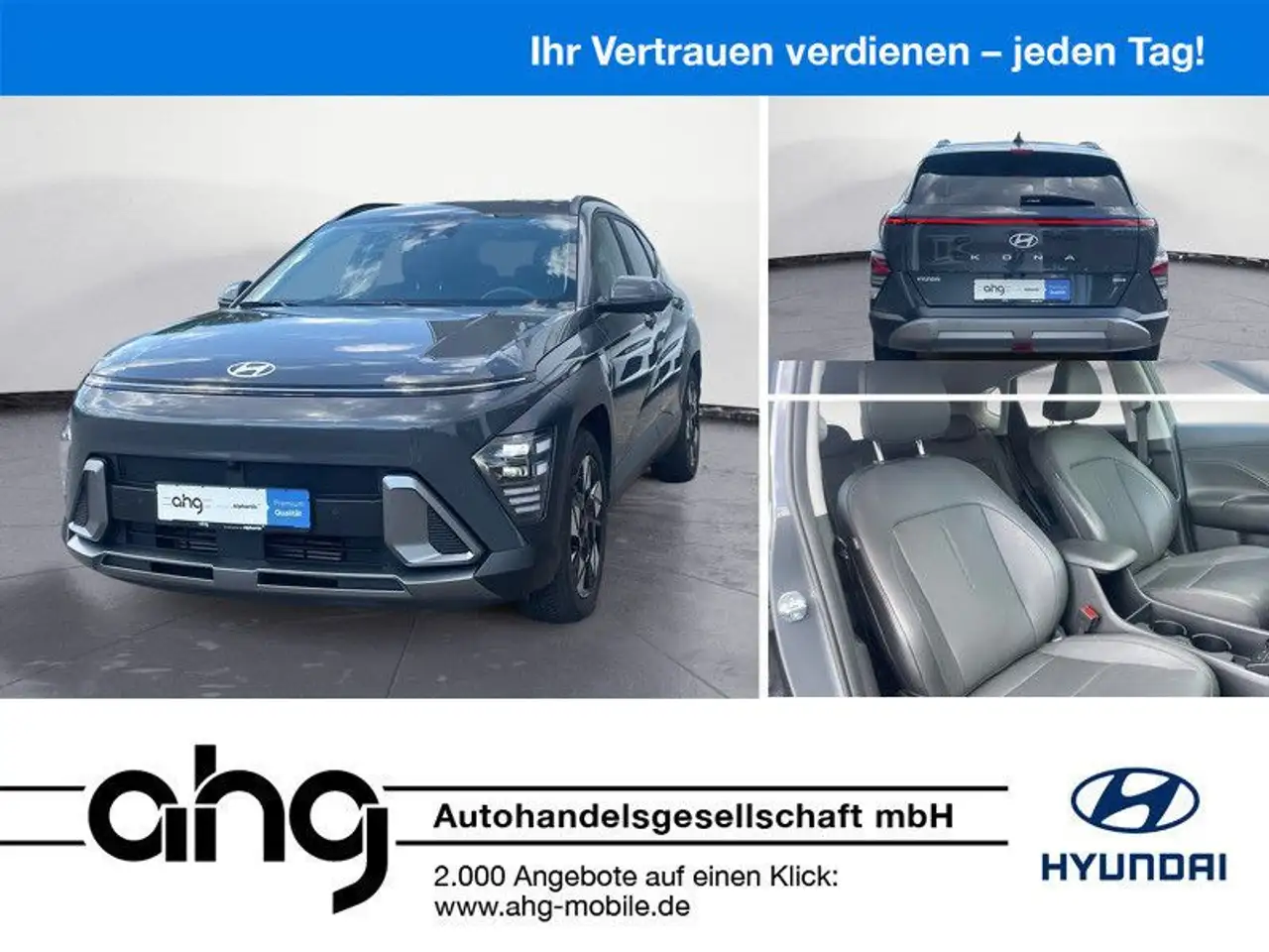 Hyundai KONA 1.6 T-GDI Prime DCT 4WD 360° Memory Bose — Bretten