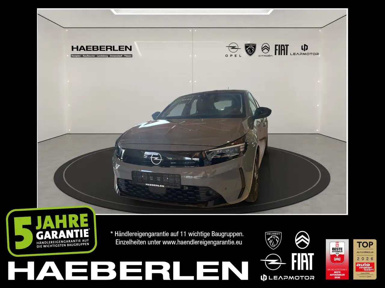Opel Corsa F 1.2 Turbo SHZ+LM+PDC+Facelift+SpurH — Füssen