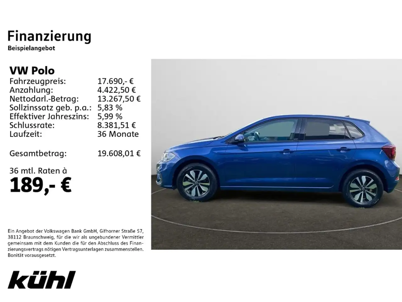 Volkswagen Polo VI 1.0 Move AHK,LM15 — Galerie du véhicule 2