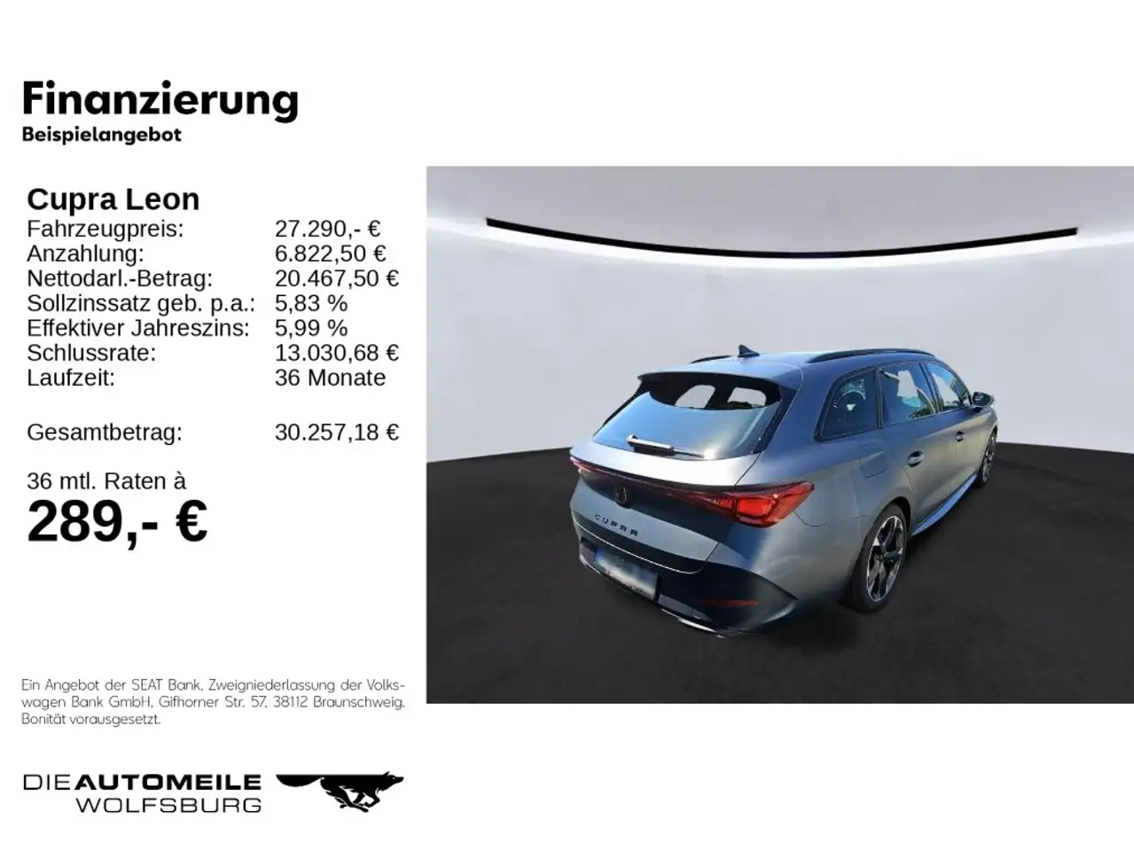 CUPRA Leon ST 2.0 TSI DSG LED/ACC/Pano — معرض صور السيارة 2