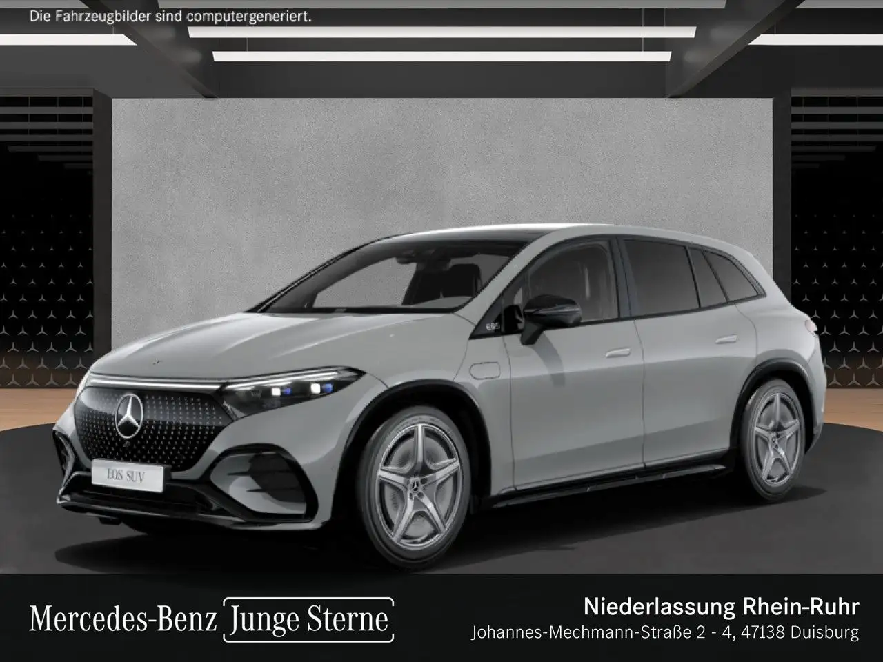 Mercedes-Benz EQS SUV EQS 580 4Matic AMG Fahrass Fondent Airmat Pano HUD — Vehicle gallery 14