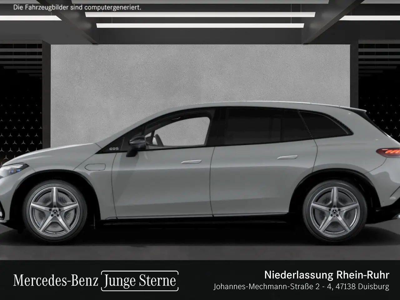 Mercedes-Benz EQS SUV EQS 580 4Matic AMG Fahrass Fondent Airmat Pano HUD — Vehicle gallery 6