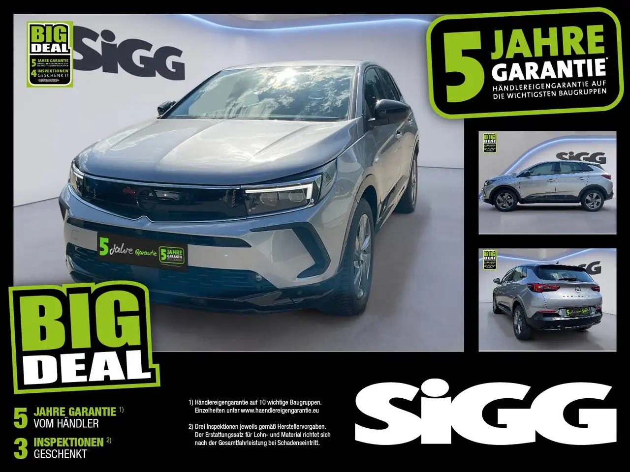 Opel Grandland 1.2 GS Line Kamera Navi Klima Sitzheiz — Augsburg