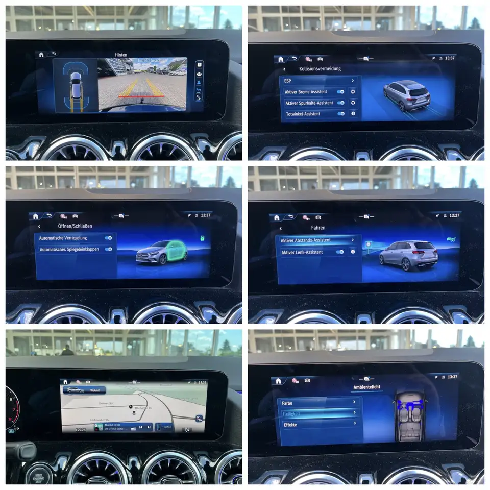 Mercedes-Benz B 200 B 200 AMG+NIGHT+AHK+DISTR+KAM+KEYLESS+MLED+EASYP — معرض صور السيارة 15