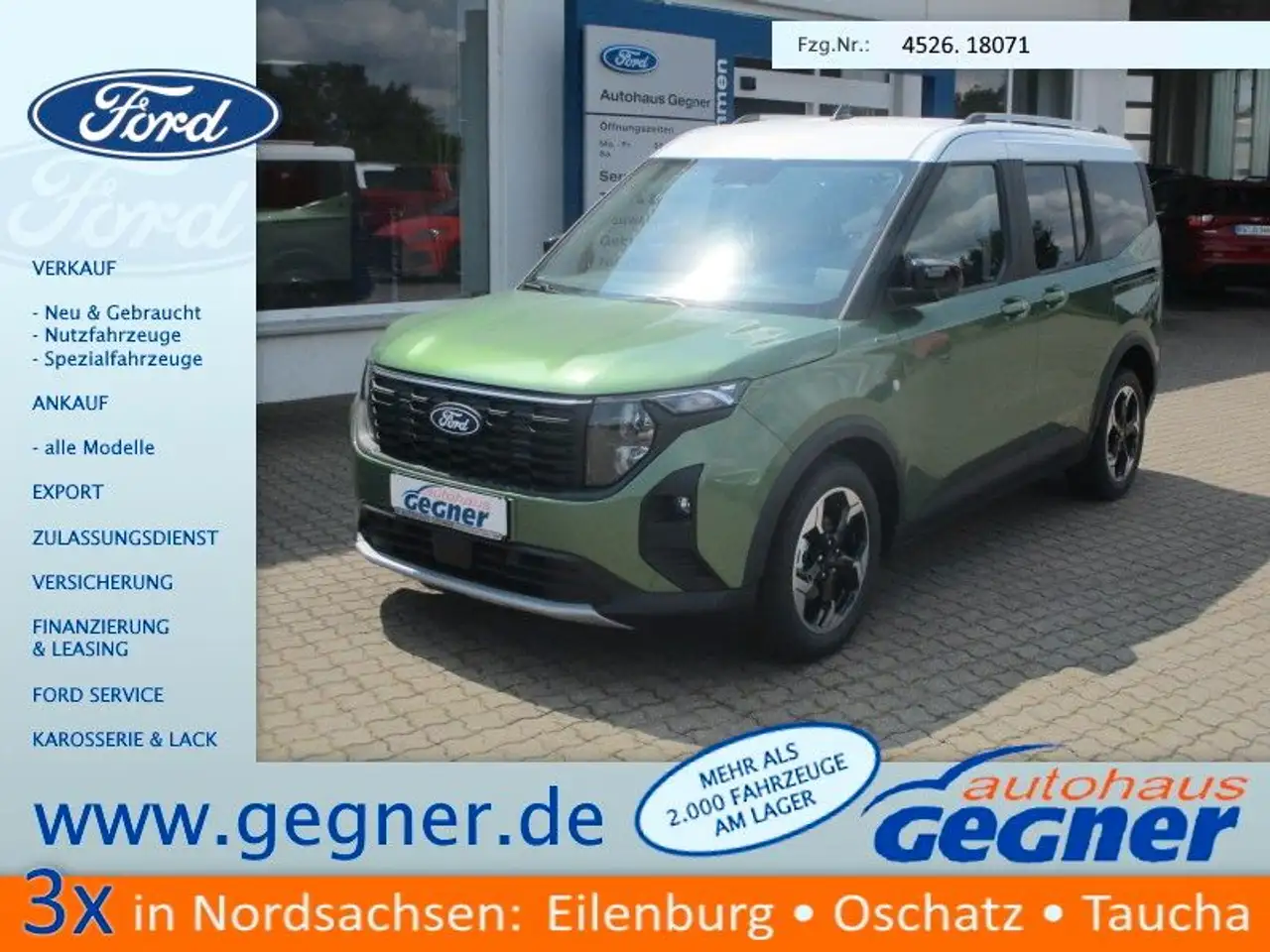 Ford Tourneo Courier Active Navi iACC TWA Kamera WiPa — Eilenburg