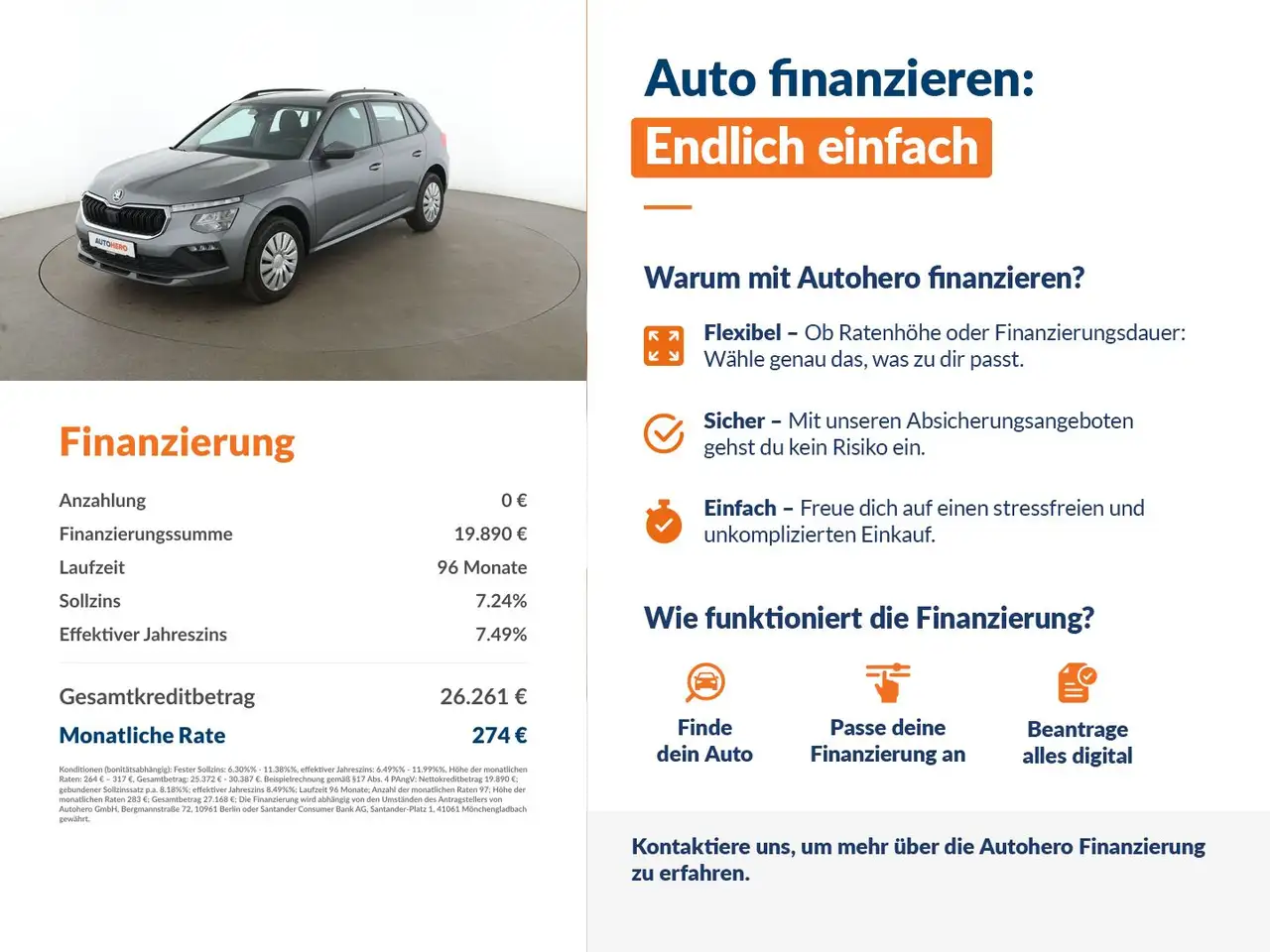 Skoda Kamiq 1.0 TSI Selection *VC*LED*TEMPO*CAM*PDC*SHZ* — Vehicle gallery 2