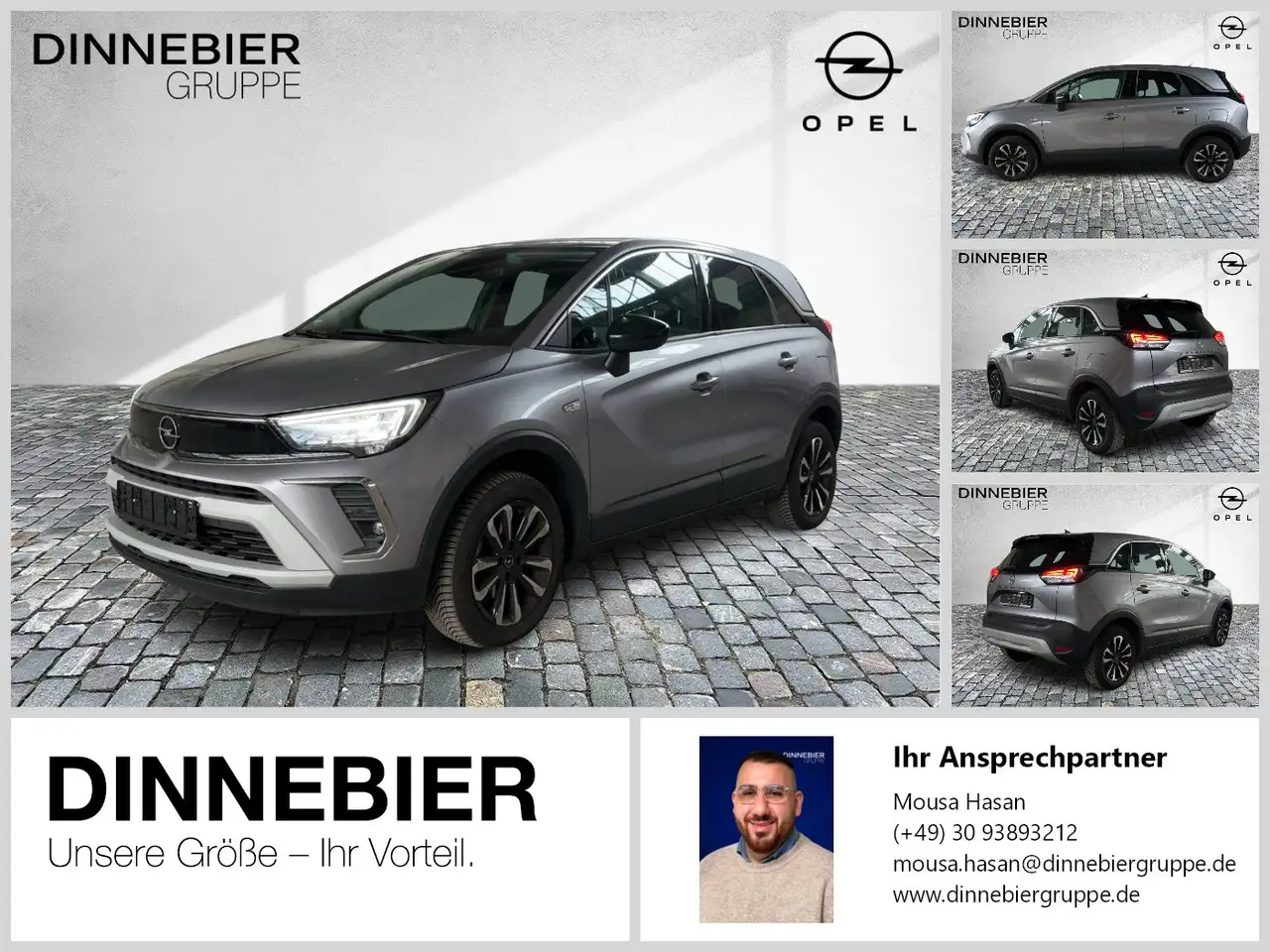 Opel Crossland Elegance **Allwetter+PDC+SHZ+LHZ** LED KeyLess — Berlin