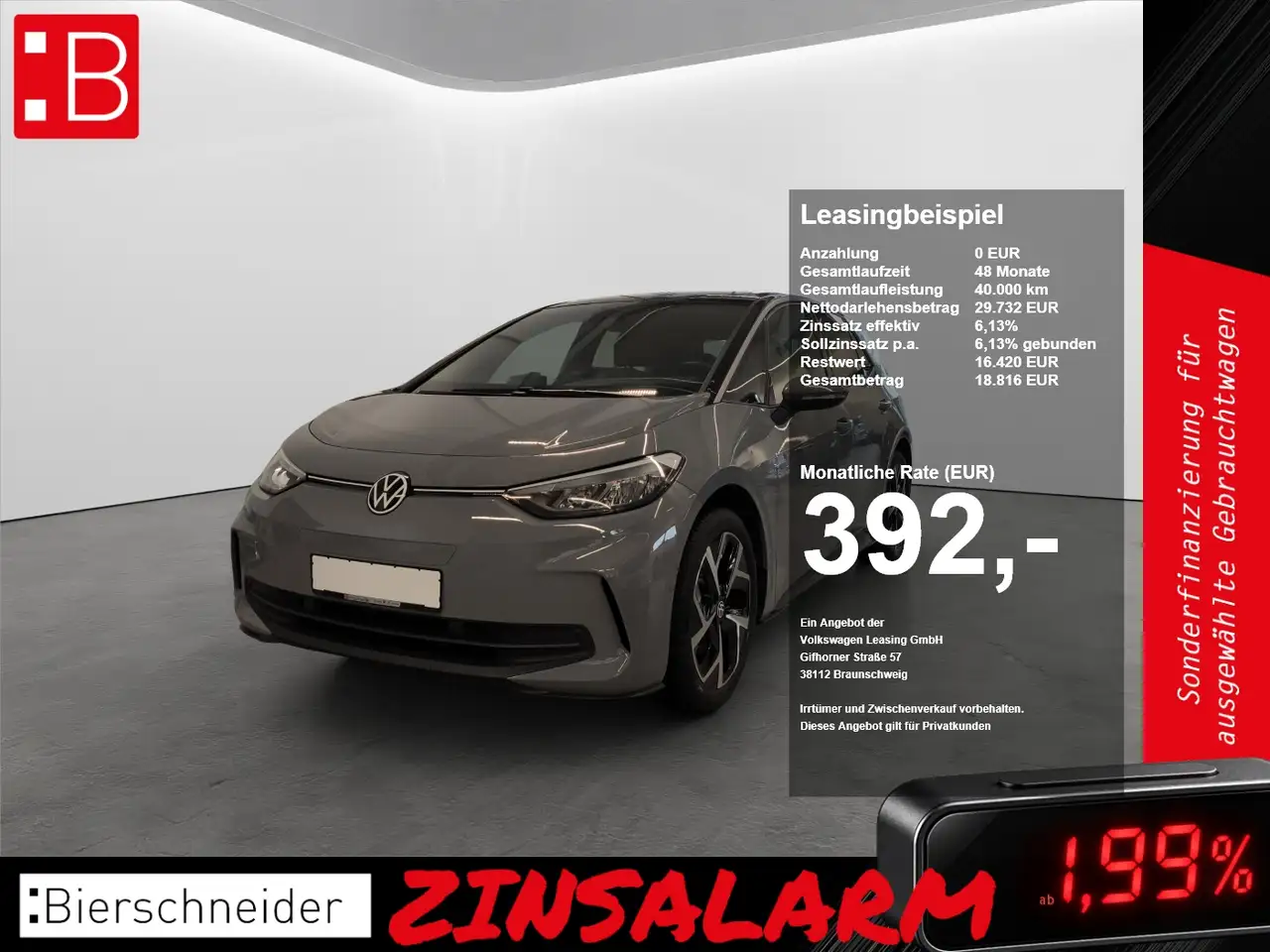 Volkswagen ID.3 Pro Move LED NAVI ACC KEYLESS PARKASS KAMERA SHZ K — Regensburg