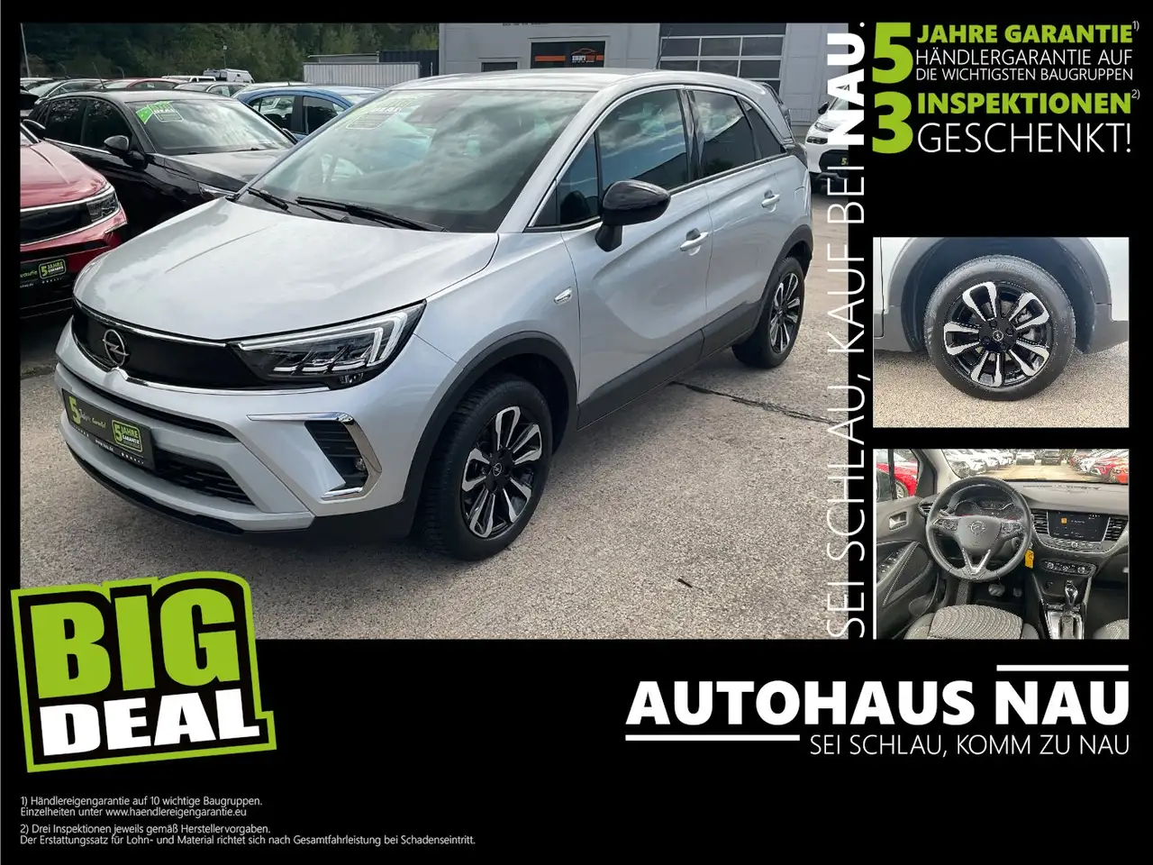 Opel Crossland 1.2 Enjoy Automatik! wenig KM! BigDeal! — Gießen