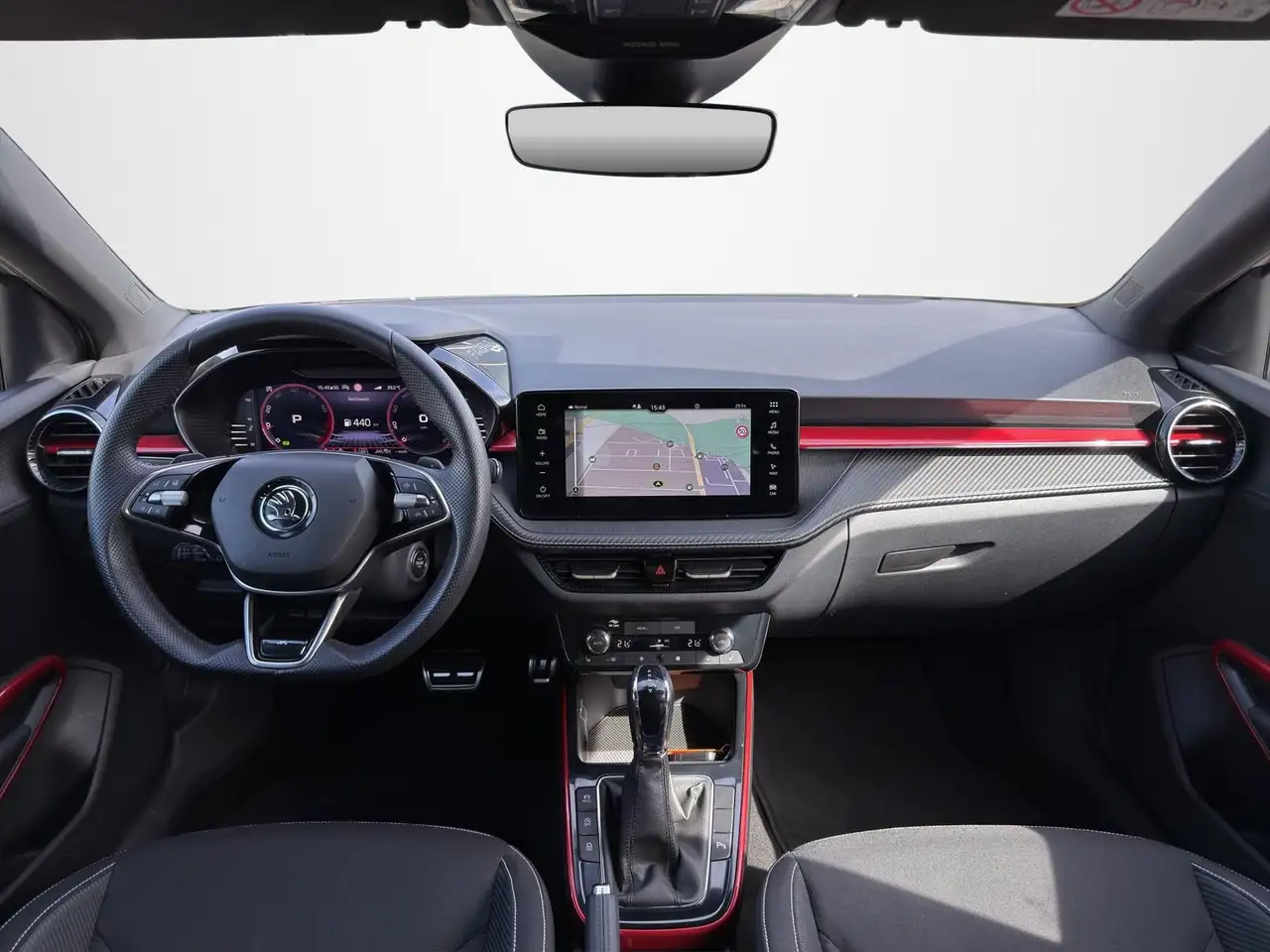 Skoda Fabia 1.5 TSI Monte Carlo DSG / ACC / LED / NAVI / SITZH — معرض صور السيارة 10