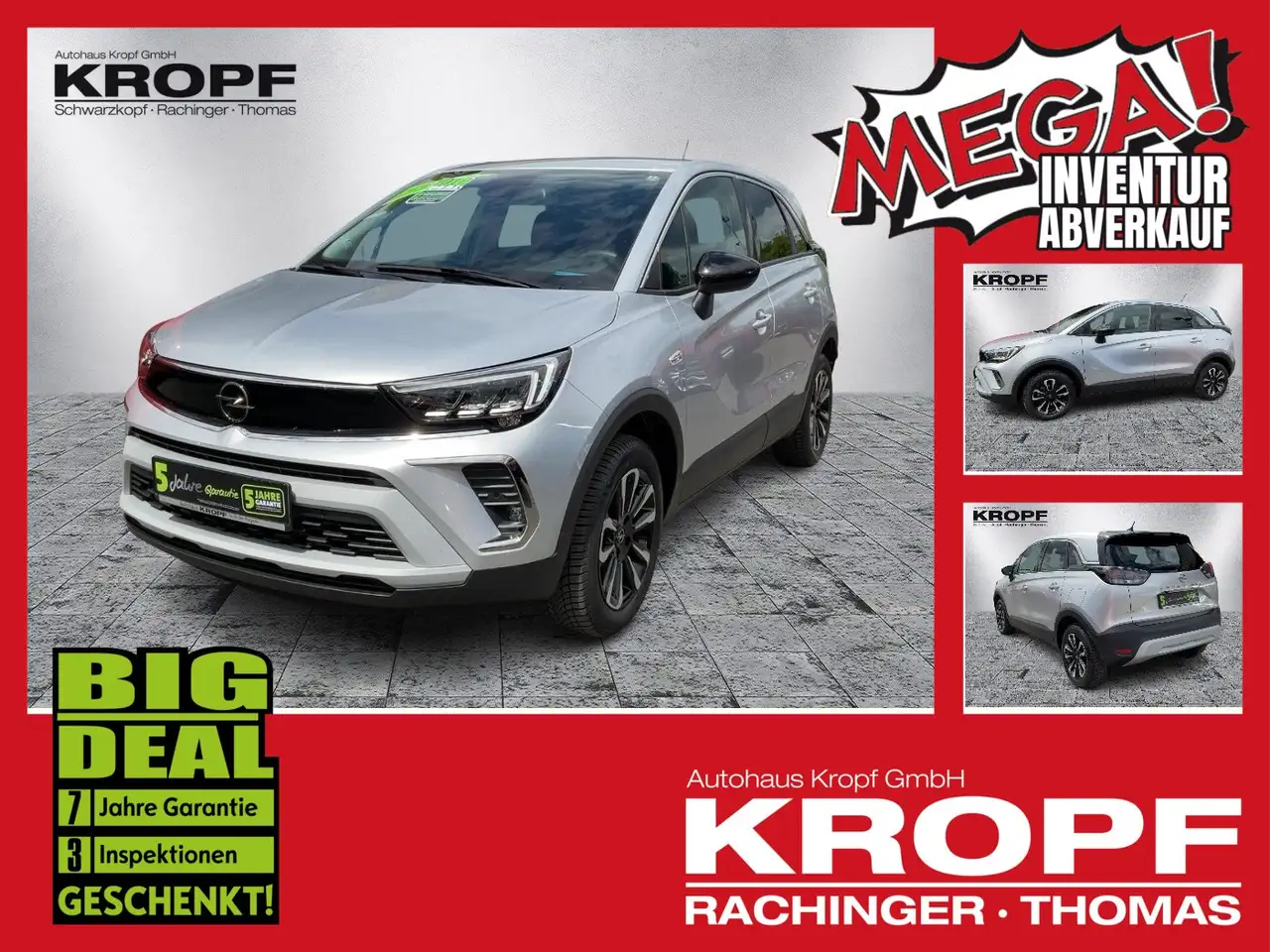 Opel Crossland 1.2 Turbo Enjoy LED+Navi+2xKlima+Kam. — Fürth