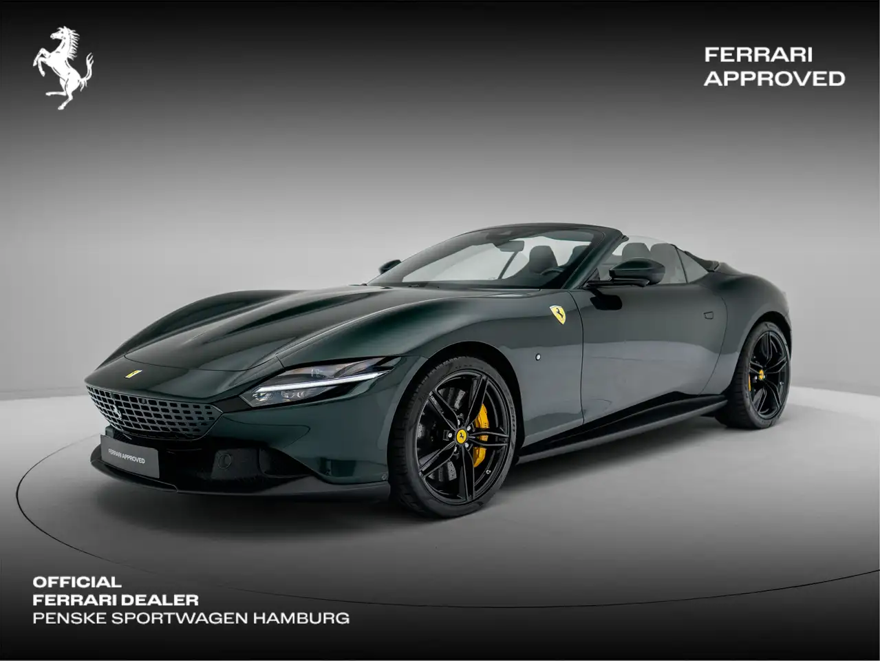 Ferrari Roma Spider - VERDE ZELTWEG - FERRARI HAMBURG — Hamburg