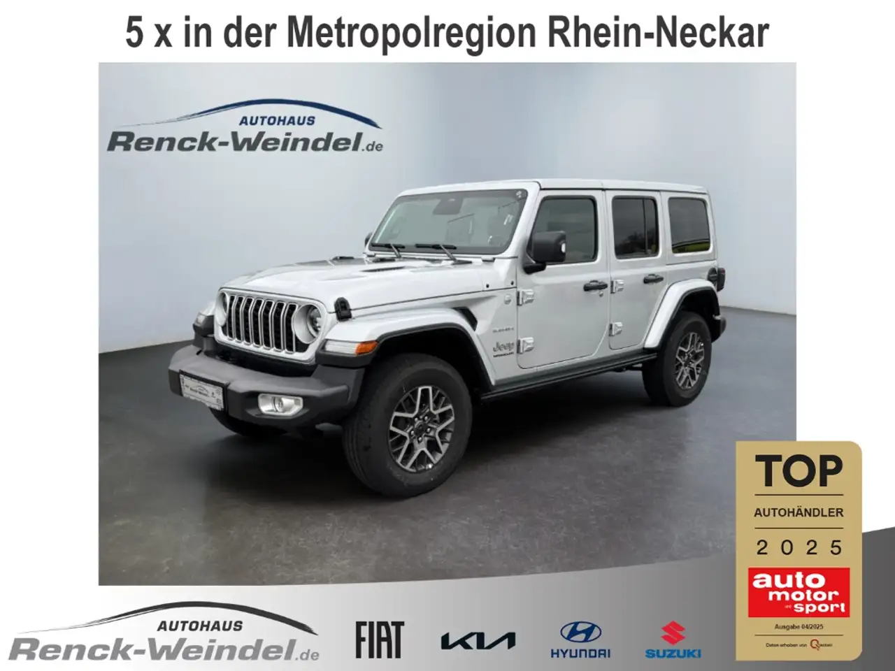 Jeep Wrangler Unlimited Sahara 2.0 T-GDI Hardtop Navi Soundsyste — Ludwigshafen