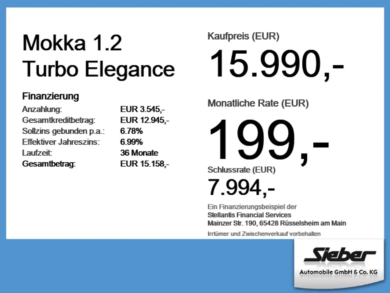 Opel Mokka 1.2 Turbo Elegance *Parkpilot*LED** — Galerie du véhicule 6