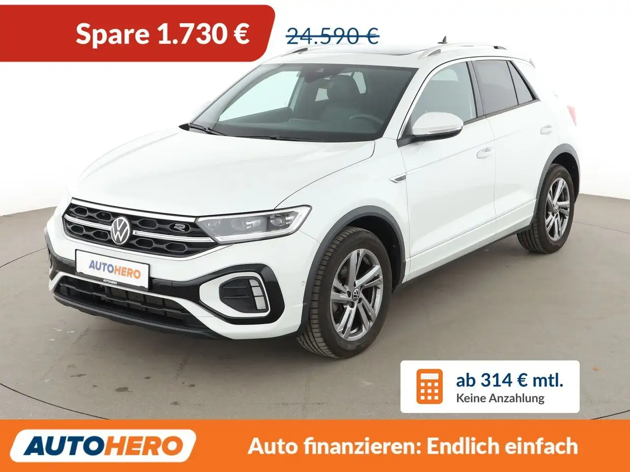 Volkswagen T-Roc 1.0 TSI R-Line*MATRIX*ACC*PLA*PDC*SHZ*BT* — Frankfurt am Main