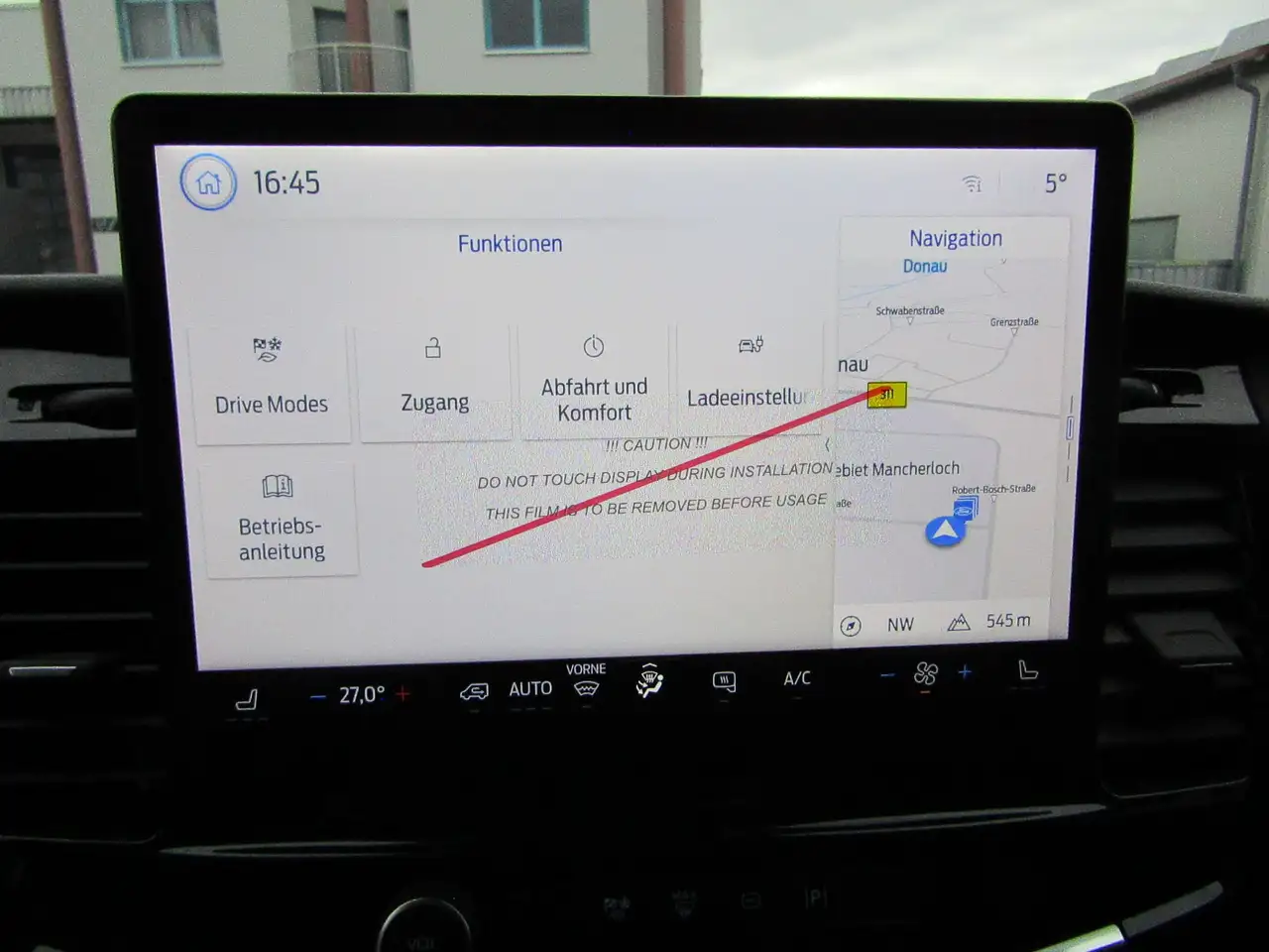 Ford E-Transit Trend FT 350 L2 H2 - Navi/Kamera/Sitzheizung — معرض صور السيارة 15