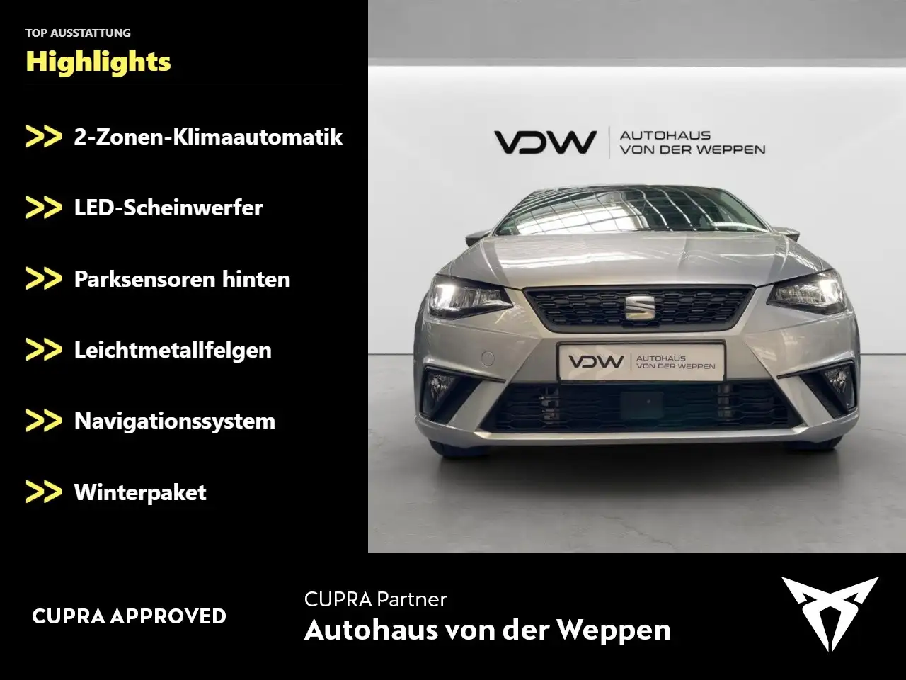 SEAT Ibiza Style Ed.1.0 TSI Aut. Navi, Klima, PDC hi. Klima — Galería del vehículo 2