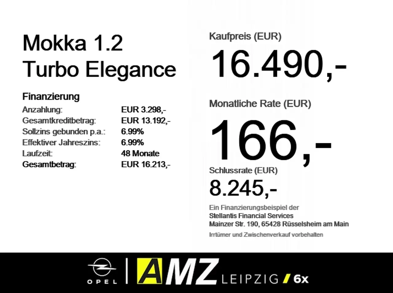 Opel Mokka 1.2 Turbo Elegance *HU/AU Neu* — Galerie du véhicule 6