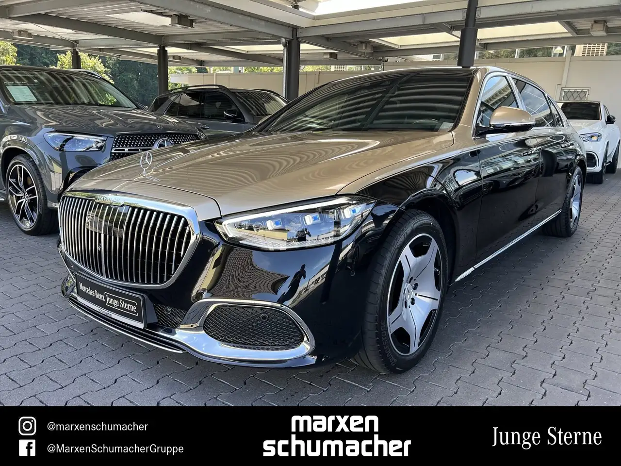 Mercedes-Benz S 580 Maybach S 580 TwoTone+Gold+Chauffeur+Burm3D+Exkl — Engelskirchen