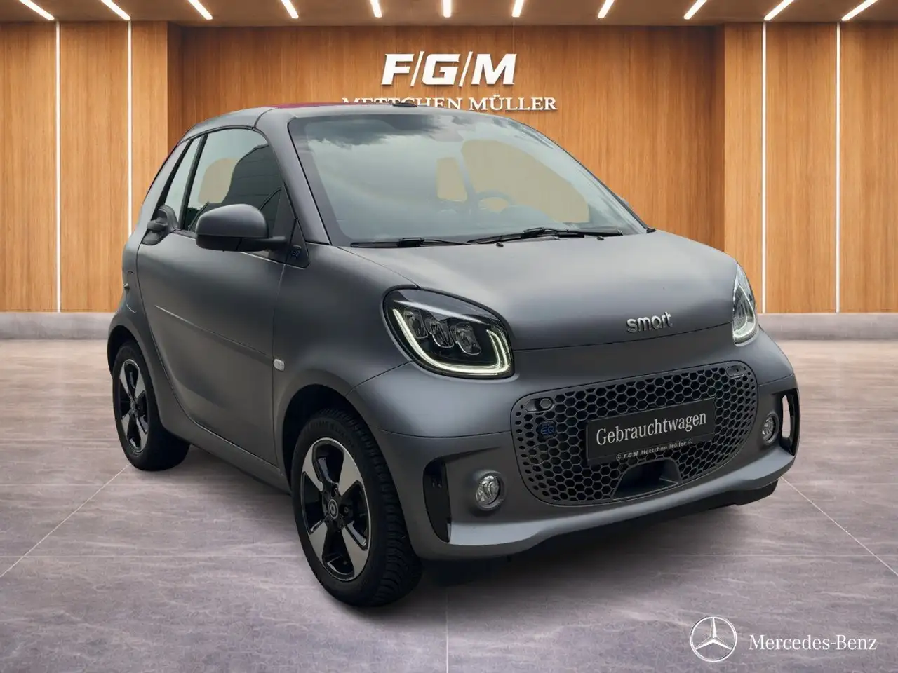 smart forTwo fortwo cabrio EXKLUSIV+LED+22KW+EPH+RÜCKFAHRKAM. — Vehicle gallery 4