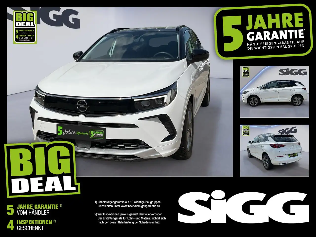 Opel Grandland 1.2 Ultimate Allwetter Kamera Leder — Augsburg